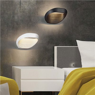 Flips 搖環線擺壁燈 白/黑