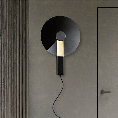 Triform 圓影光柱壁燈 (外接插頭)