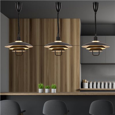 Celeste 漸變柔光吊燈 白/黑