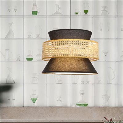 Loren 藤編沙漏吊燈