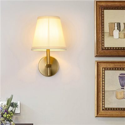 Canut 霧幄布罩壁燈