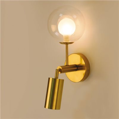 Rava 雙頭泡影壁燈 清波/琥珀