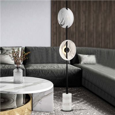 Whit 大理石紋穿引立燈