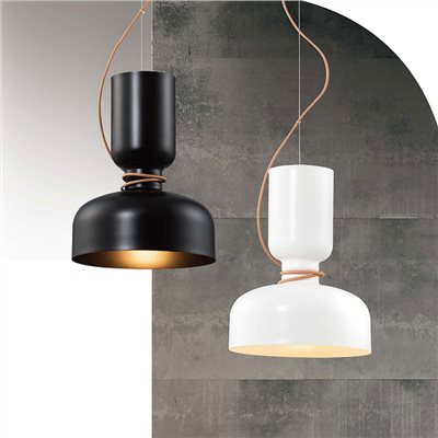 Twining 几型立柱吊燈 黑/白