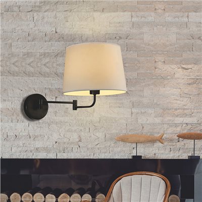 Osso 伸縮長桿布藝壁燈