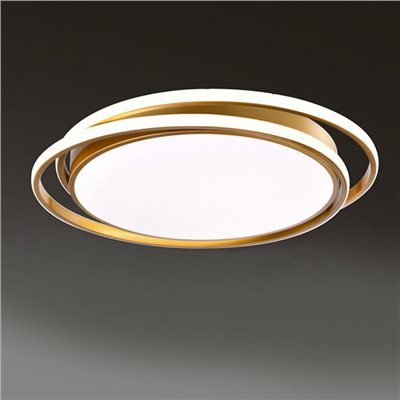 Saturn 金氣繞環吸頂燈