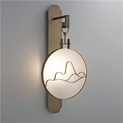 Landscapes 山水圓提壁燈