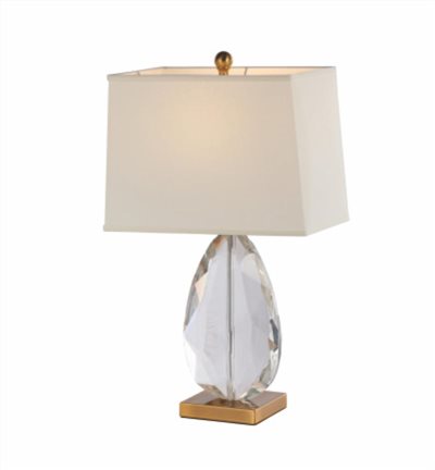 Crystal 鵝卵水晶布藝桌燈