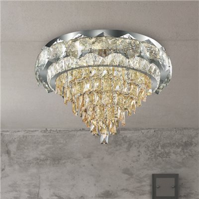 Lumin 菱格方磚層次吸頂燈