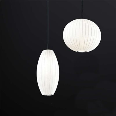 Roll 提籠布罩吊燈 長型 / 圓形