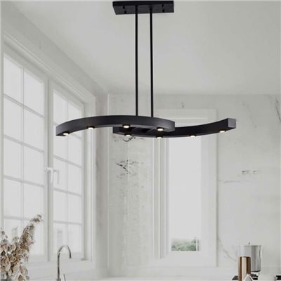 Crisscross 弧線錯向吊燈